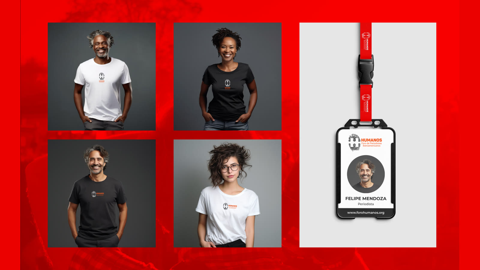 Humanos brand identity — Merchandise