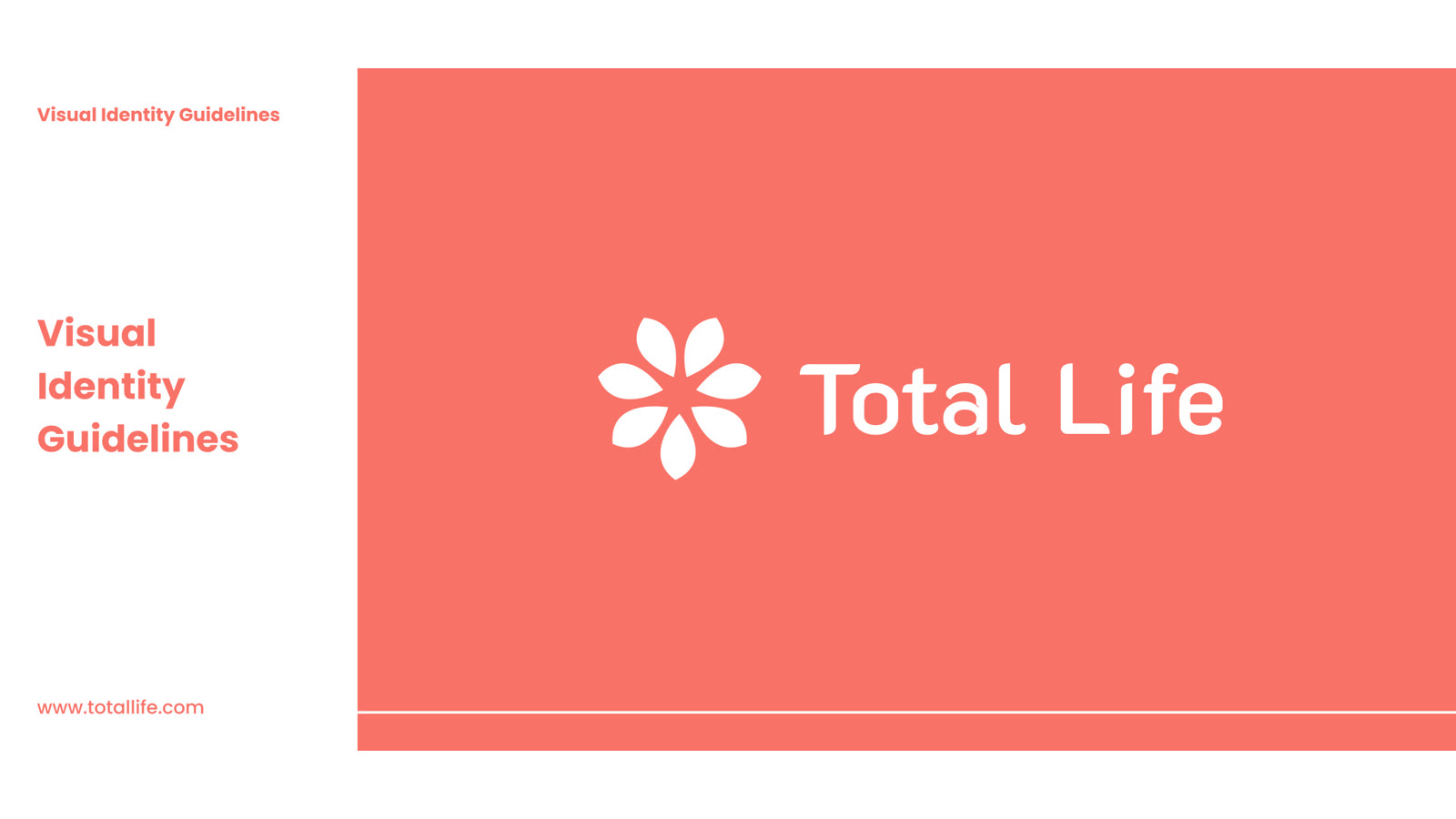 Totallife brand identity — Cover